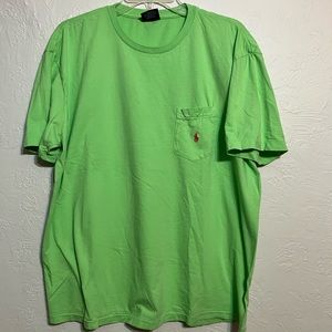 Polo Single pocket Tee L